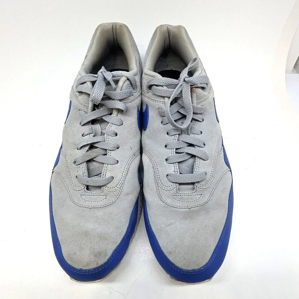 Nike Air Max Gray & Blue Sneakers Mens 12.5